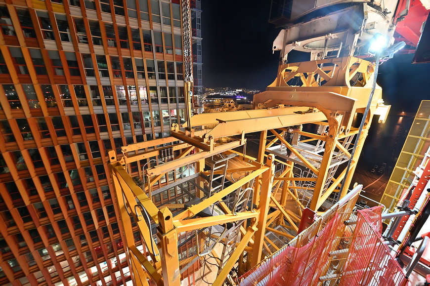Manitowoc: Potain MR 295 luffing jib cranes climb to new heights on high rise project in southern France 